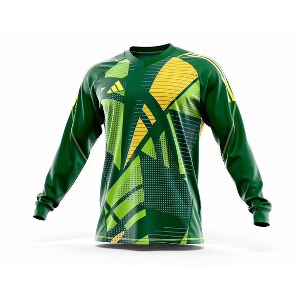 adidas Other - Adidas Tiro 24 Pro Goalkeeper Jersey Green Yellow Slim Fit Men's 2XL IS5350